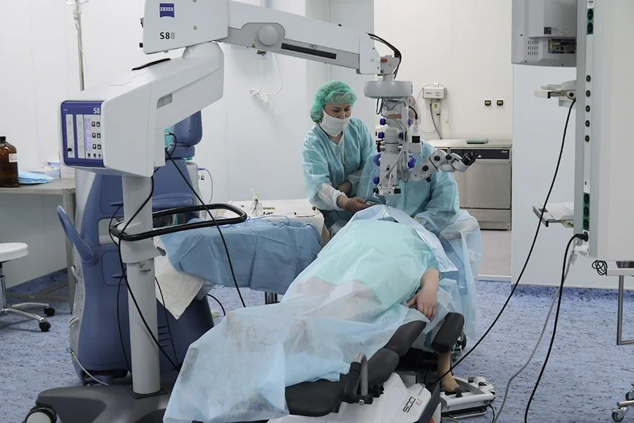 С декабря 2016 года в отделении офтальмологии областной больницы проведено порядка семисот операций