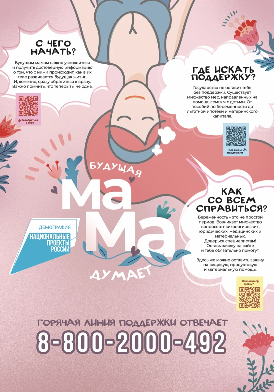 Помощь беременным женщинам и женщинам с детьми.