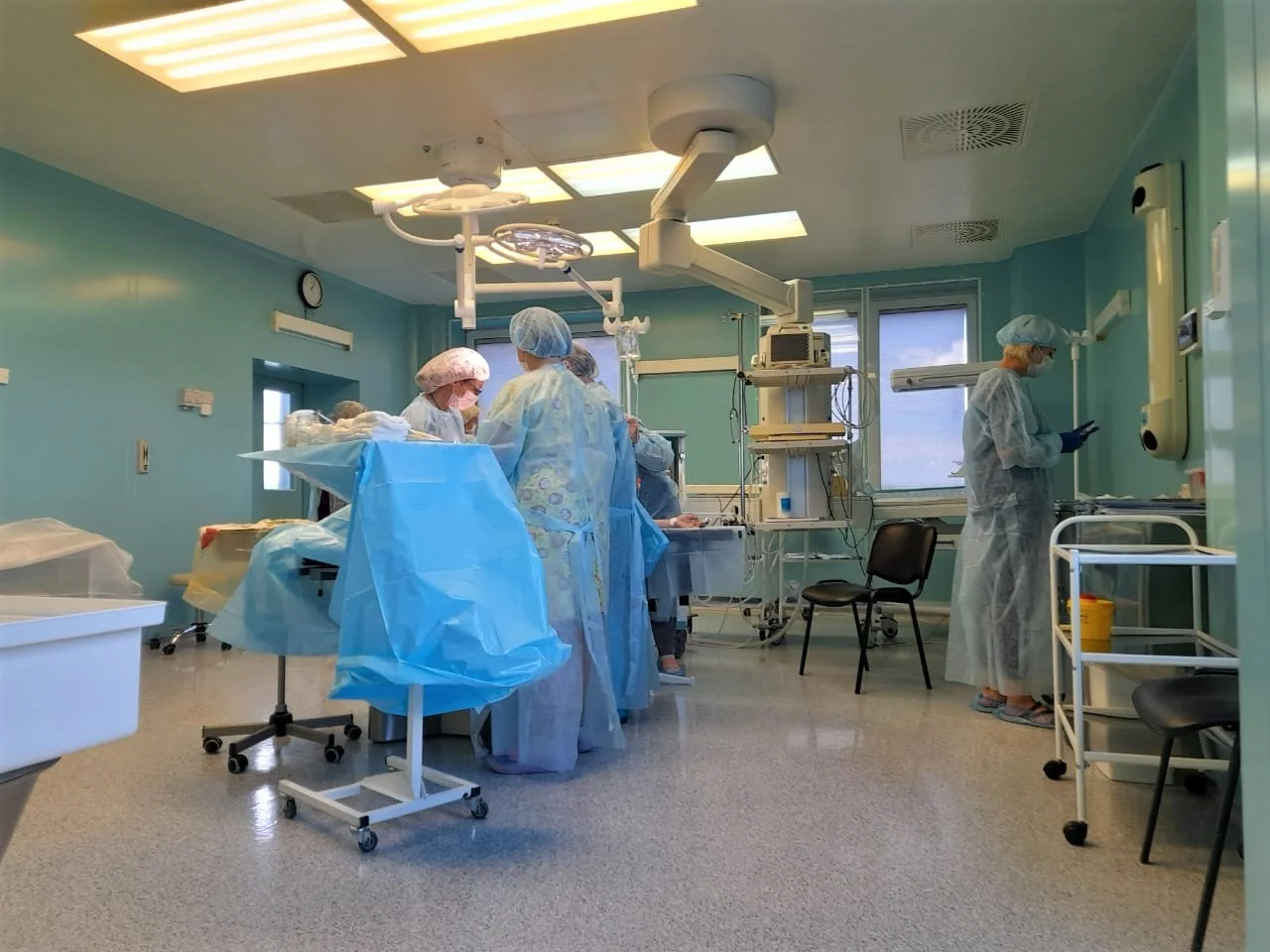 В Региональном перинатальном центре провели уникальное для области оперативное вмешательство