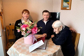 Ветеран Великой Отечественной войны и бывший врач-педиатр Детской областной больницы отмечает 101-летие Ветеран Великой Отечественной войны и бывший врач-педиатр Детской областной больницы отмечает 101-летие