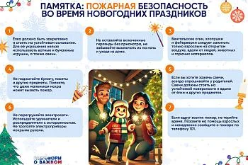 Правила поведения в новогодние праздники!!!