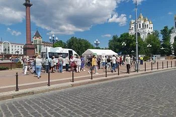 Более шестисот жителей области проверили кровь на сахар