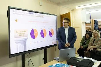 Главный внештатный кардиолог Министерства здравоохранения Калининградской области Денис Николаевич Язиков провел лекцию для специалистов Гурьевской центральной районной больницы 